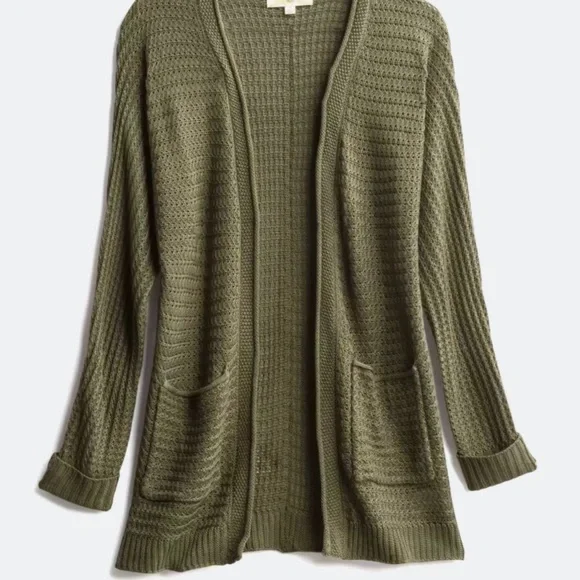 Pinque Analeigh Two Pocket Textured Cardigan - Picture 12 of 12